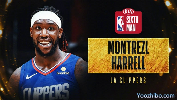 NBA最佳第六人<a href=/mianfeilanqiu/clippers/ target=_blank class=infotextkey>快船</a>前锋哈雷尔当选